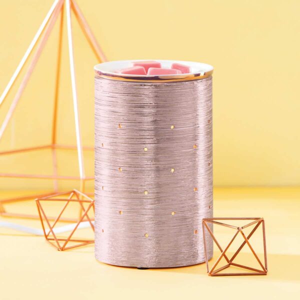Etched Core Rose Gold Scentsy Warmer January 2021 ETCHED CORE ROSE GOLD SCENTSY WARMER JANUARY 2021