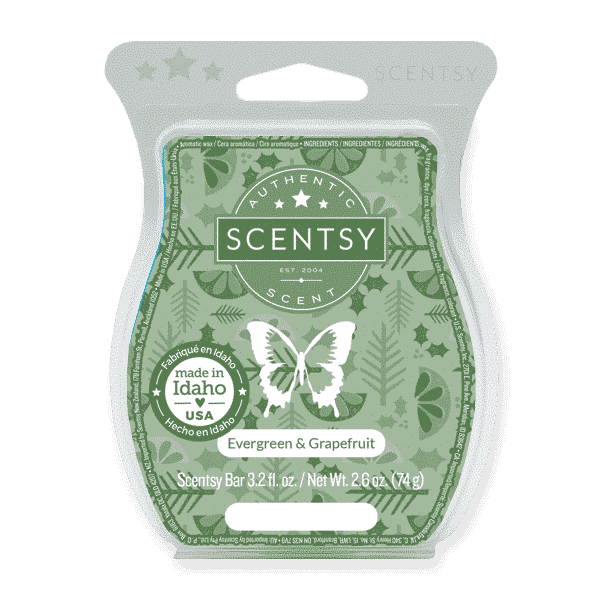 EVERGREEN GRAPEFRUIT SCENTSY BAR