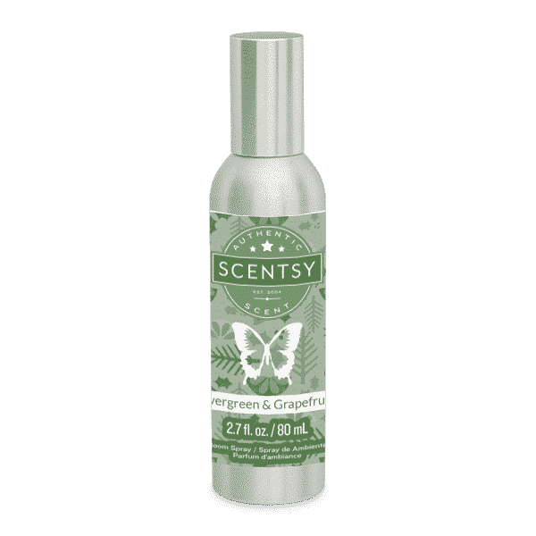 EVERGREEN GRAPEFRUIT SCENTSY ROOM SPRAY