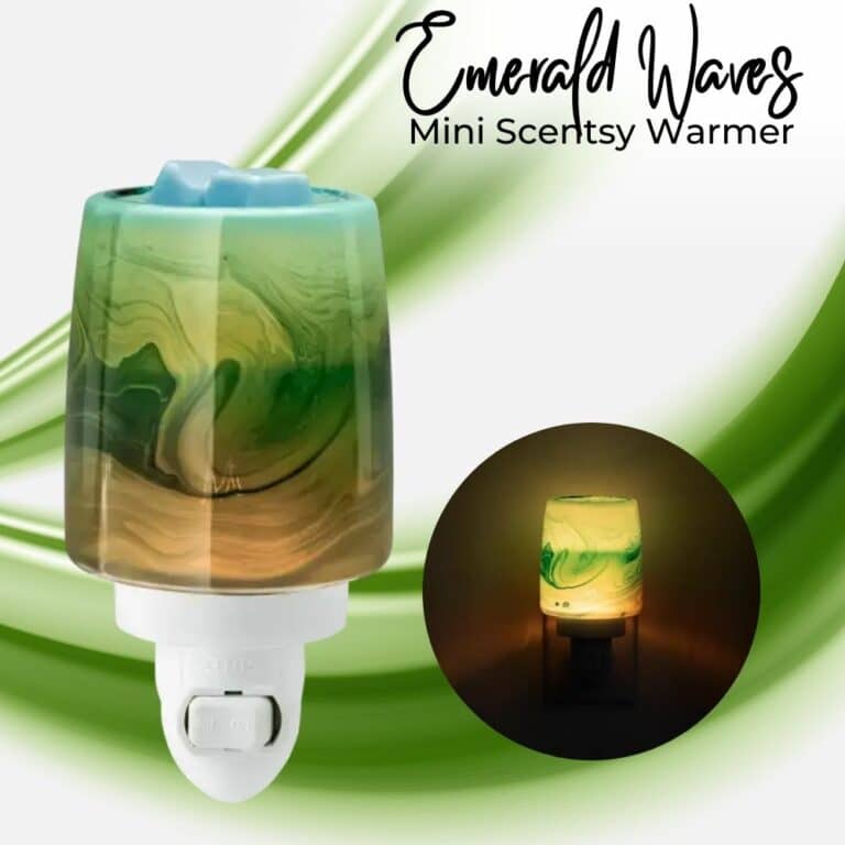 Emerald Waves Mini Scentsy Warmer