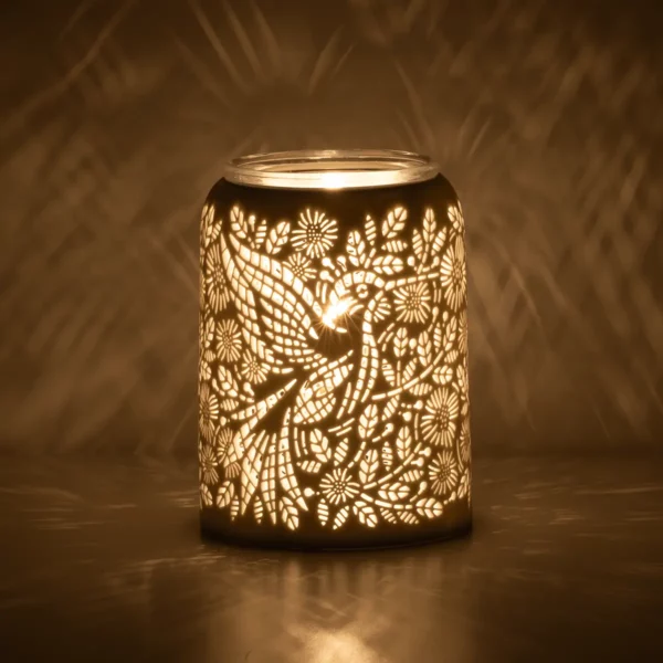 Etched Hummingbird Scentsy Warmer