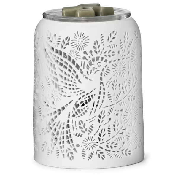 Etched Hummingbird Scentsy Warmer