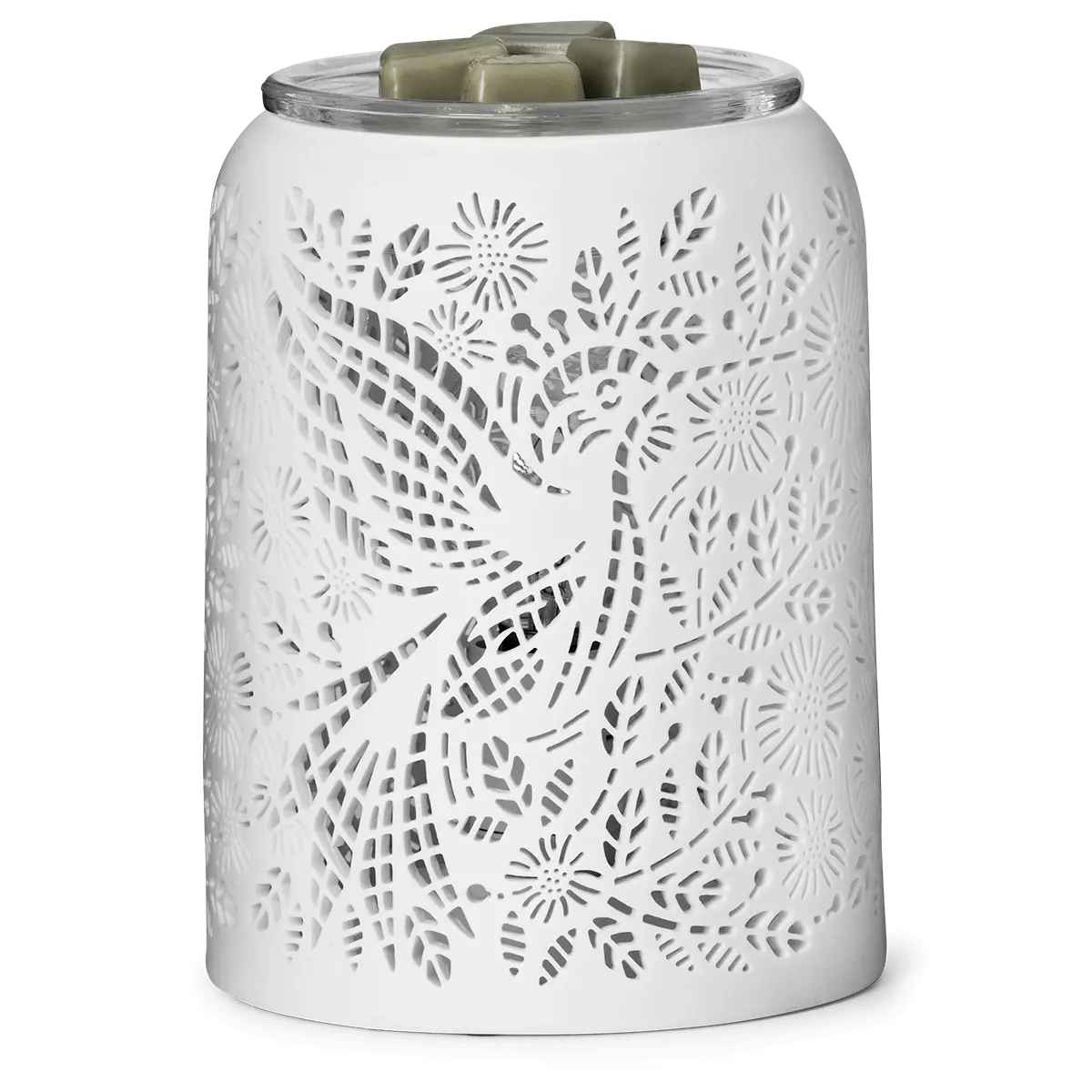 Etched Hummingbird Scentsy Warmer