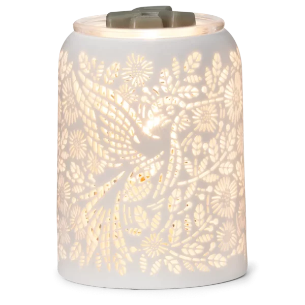 Etched Hummingbird Scentsy Warmer