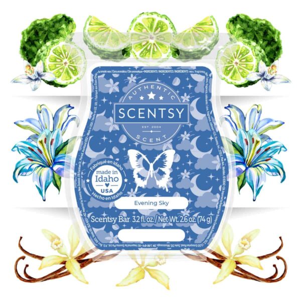 Evening Sky Scentsy Bar - Stylized Evening Sky Scentsy Bar