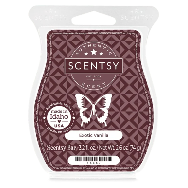 Exotic Vanilla Scentsy Bar