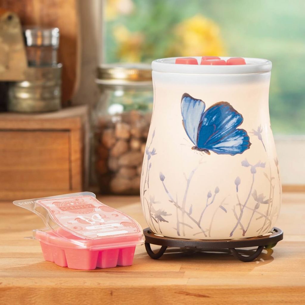 Free To Fly Butterfly Scentsy Warmer Incandescent.Scentsy.us