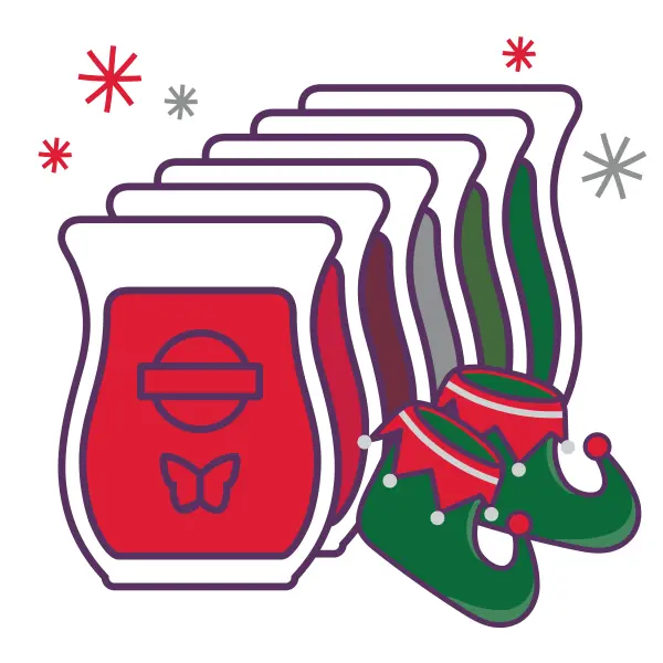 Get your Tinsel On Scentsy 6-Bar Bundle