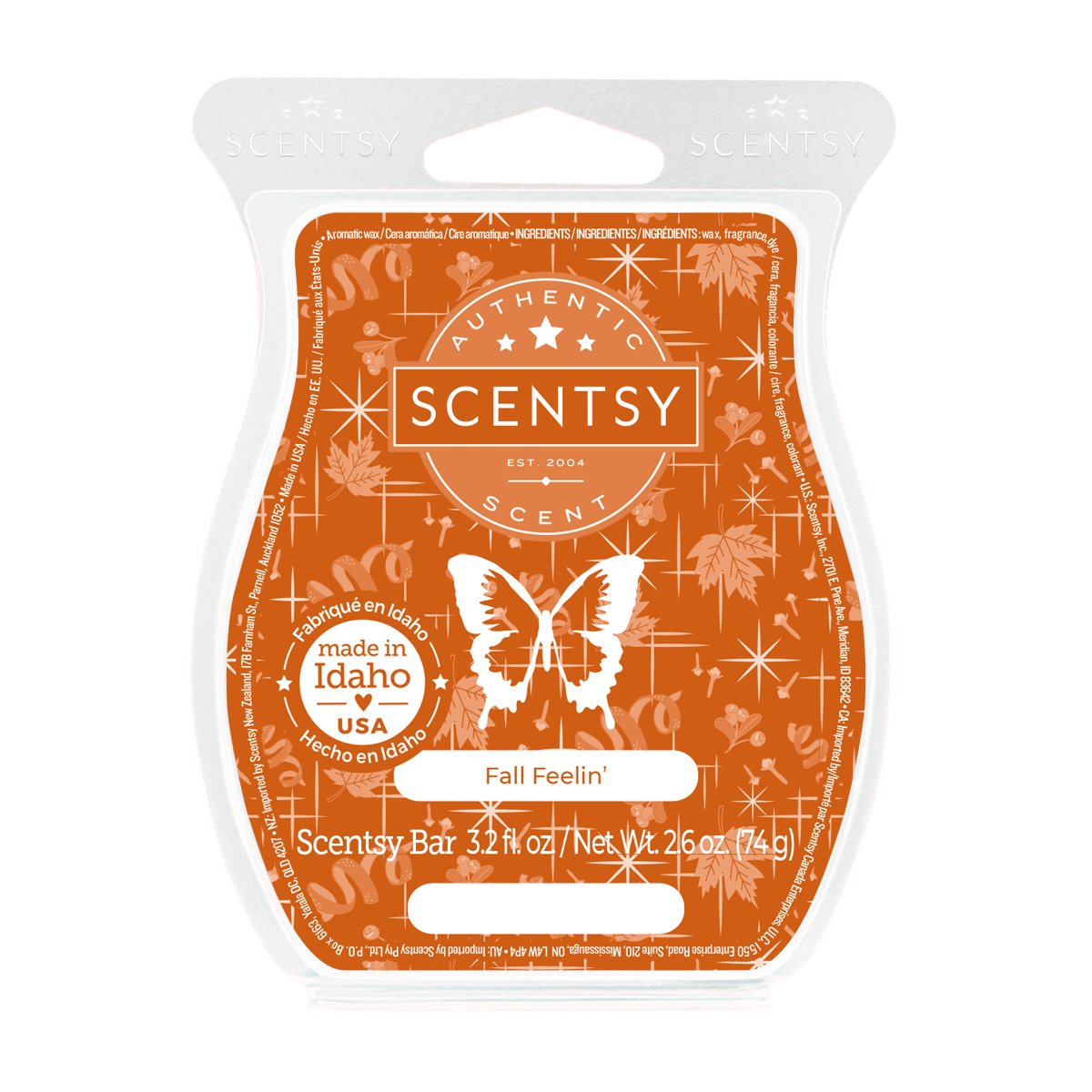 Fall Feelin’ Scentsy Bar