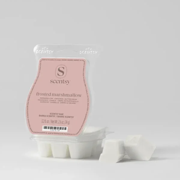 Fall2026BarsfrostedmarshmallowPACKSHOTWaxR12026PWS_highres Frosted Marshmallow Scentsy Wax Bar