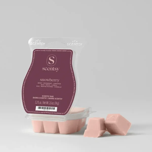 Fall2026BarssnowberryPACKSHOTWaxR12026PWS_highres Snowberry Scentsy Wax Bar