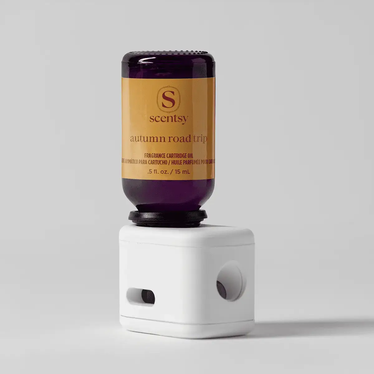 Fall2026ScentsSCENTFragranceCartridgeDiffuserOilautumnroadtripPACKSHOT15mLR12026pws_highres Autumn Road Trip 15 mL Scentsy Fragrance Cartridge