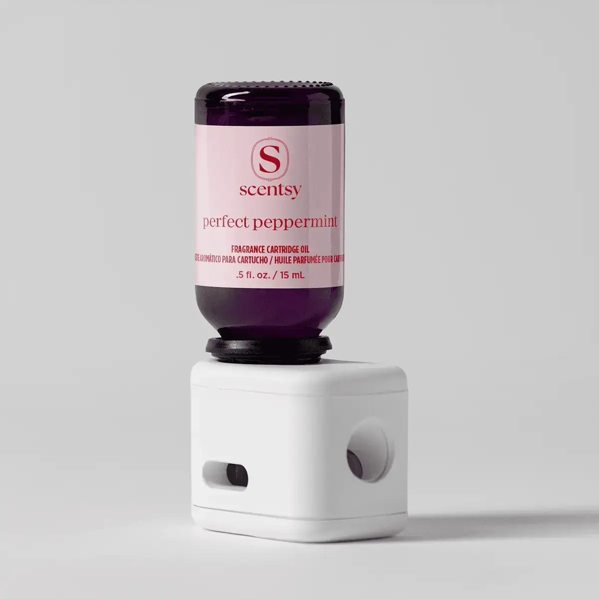 Fall2026Scentsscentfragrancecartridgediffuseroilperfectpeppermintpackshot15Mlr12026Pws_Highres Perfect Peppermint 15 mL Scentsy Fragrance Cartridge