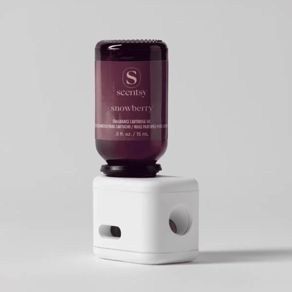 Fall2026ScentsSCENTFragranceCartridgeDiffuserOilsnowberryPACKSHOT15mLR12026pws_highres Snowberry 15 mL Scentsy Fragrance Cartridge