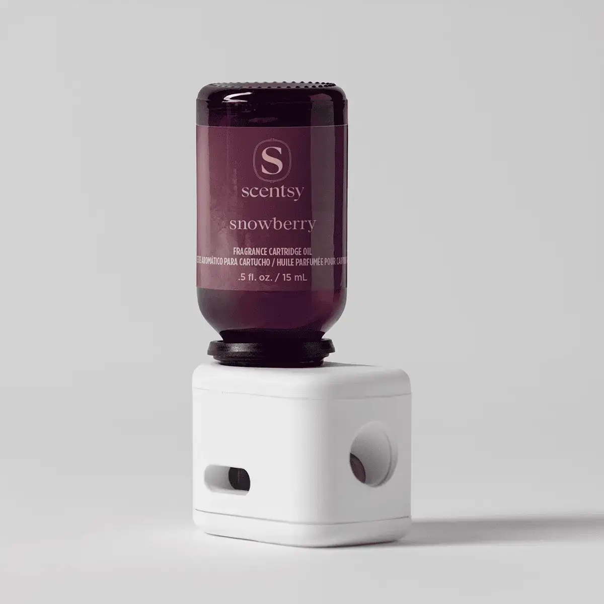 Fall2026Scentsscentfragrancecartridgediffuseroilsnowberrypackshot15Mlr12026Pws_Highres Snowberry 15 mL Scentsy Fragrance Cartridge