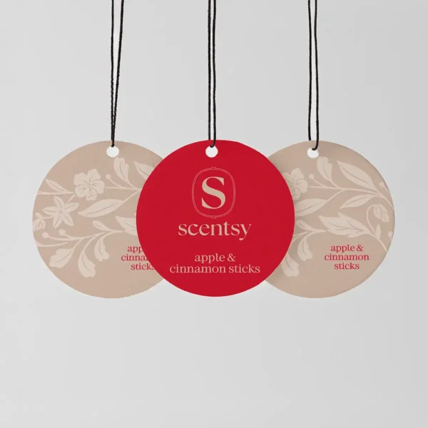 Fall2026ScentsSCENTScentCircleapplecinnamonsticks3PackDoubleSidedPACKSHOTr12026PWS_highres Apple & Cinnamon Sticks Scentsy Scent Circle 3 Pack Bundle