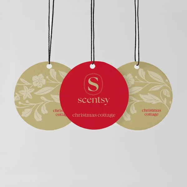 Christmas Cottage Scentsy Scent Circle 3 Pack Bundle