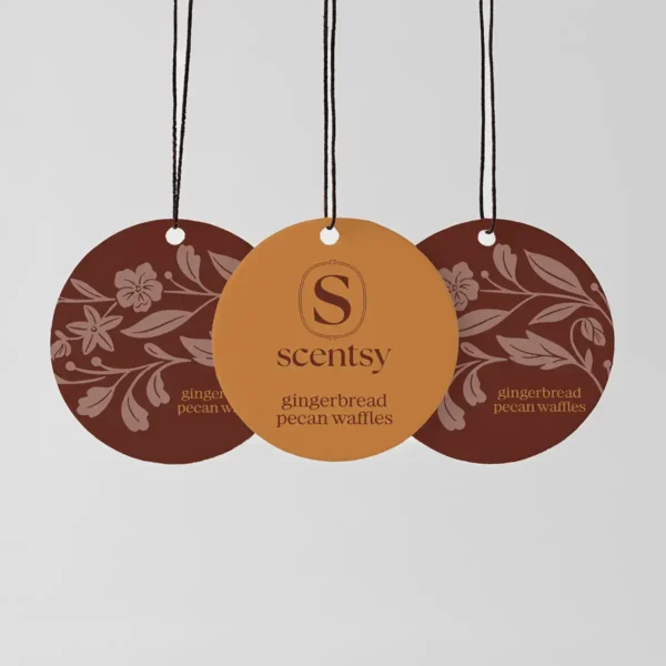 Gingerbread Pecan Waffles Scentsy Scent Circle 3 Pack Bundle