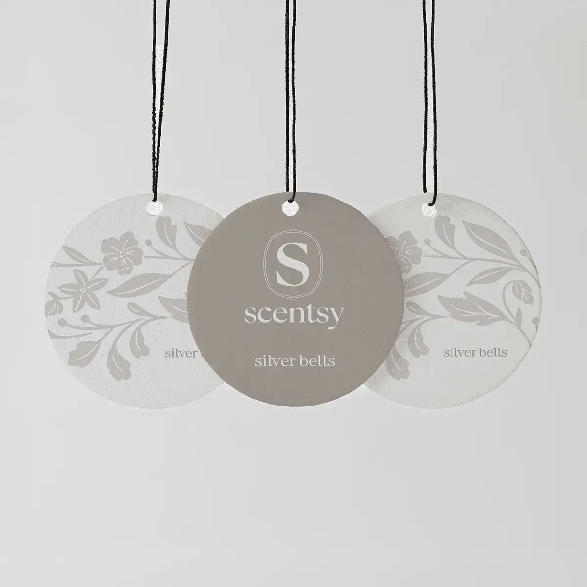 Fall2026Scentsscentscentcirclesilverbells3Packdoublesidedpackshotr12026Pws_Highres Silver Bells Scentsy Scent Circle 3 Pack Bundle