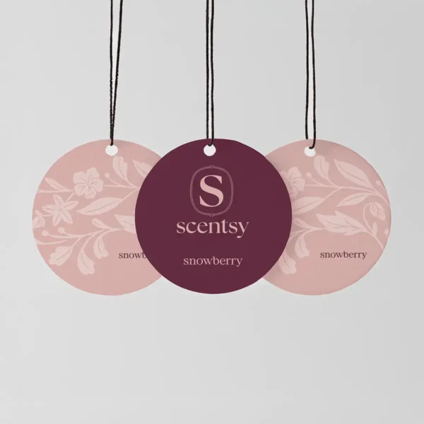 Fall2026ScentsSCENTScentCirclesnowberry3PackDoubleSidedPACKSHOTr12026PWS_highres Snowberry Scentsy Scent Circle 3 Pack Bundle