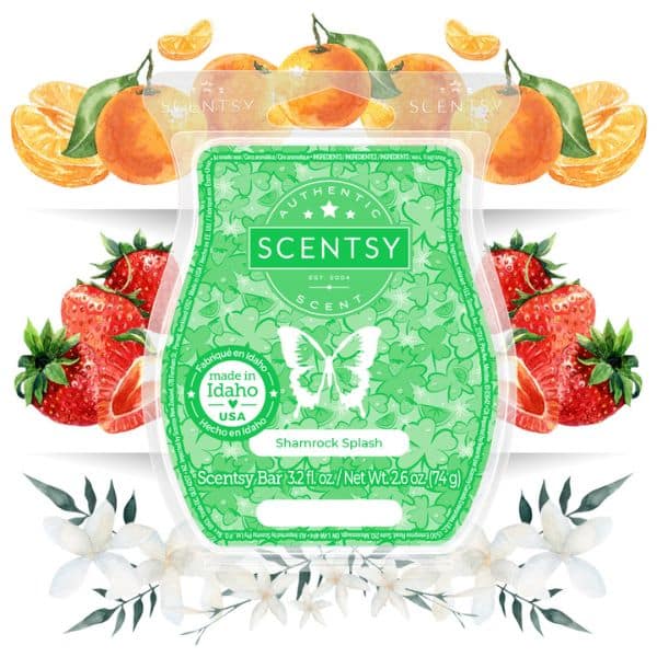 Scentsy February 2024 Warmer & Scent of the Month - Lucky Leprechaun Hat + Shamrock Splash