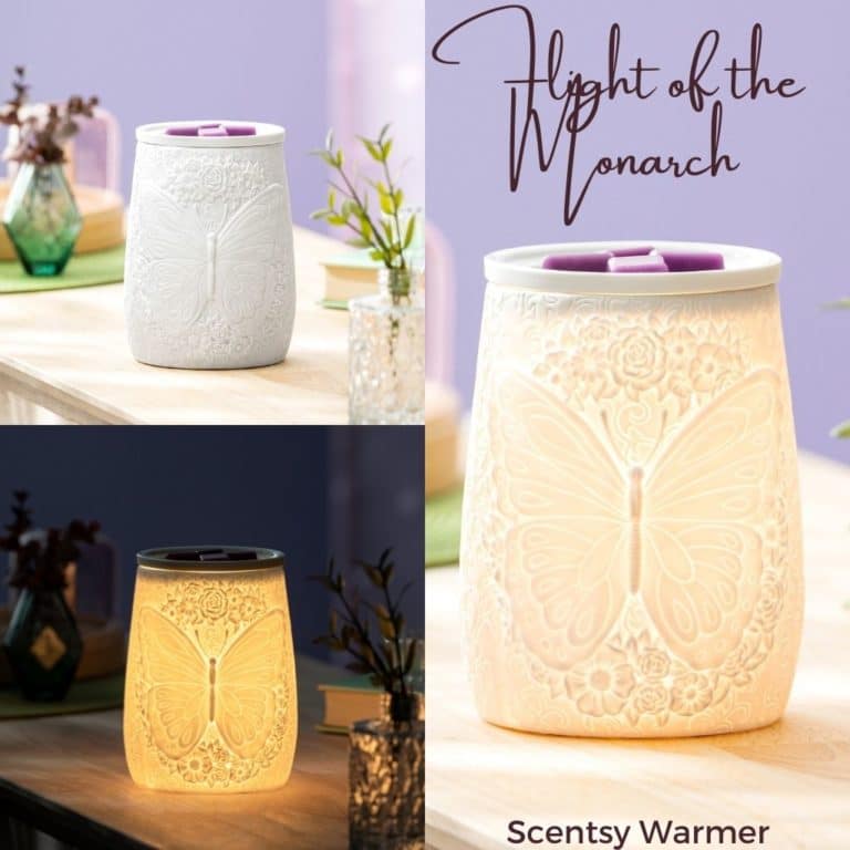 Flight Of The Monarch Scentsy Warmer Scentsy 2022 Cause Warmer