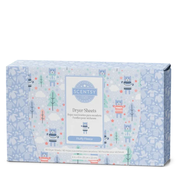 Fluffy Fleece Scentsy Dryer Sheets