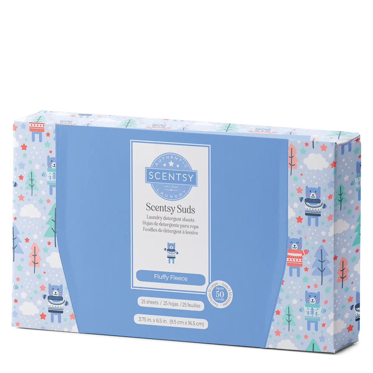 Fluffy Fleece Scentsy Suds Laundry Detergent Sheets
