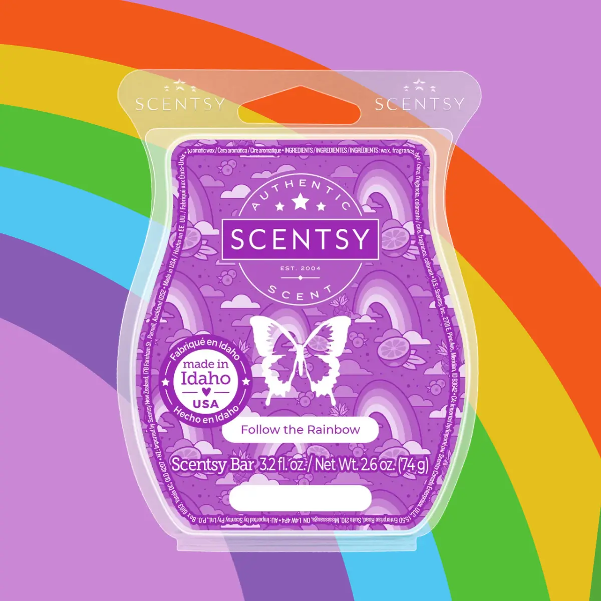 Follow the Rainbow Scentsy Bar | St. Patrick's Day