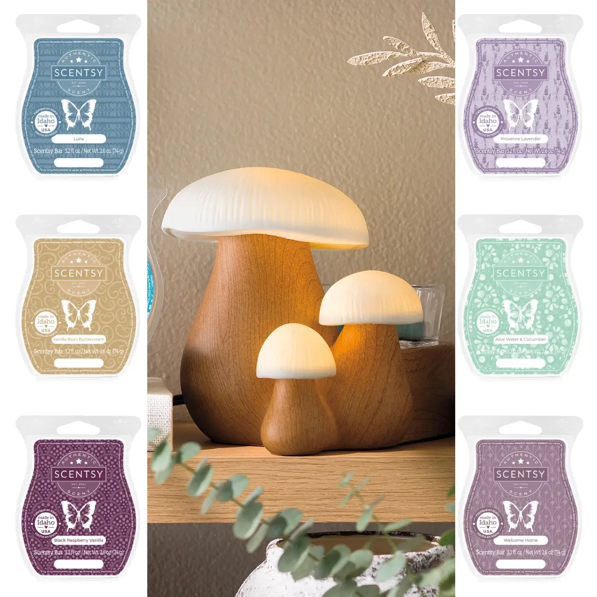 Forest Forage Scentsy Warmer Bundle