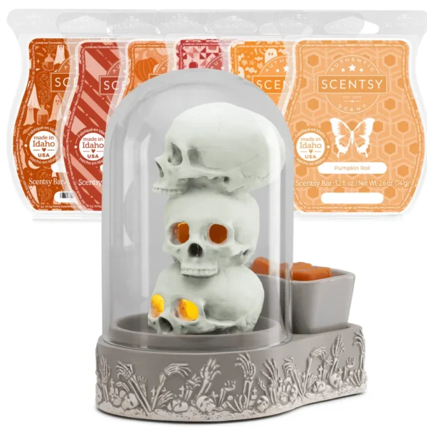 Forsaken Tower Scentsy Warmer + 6 Bar Bundle