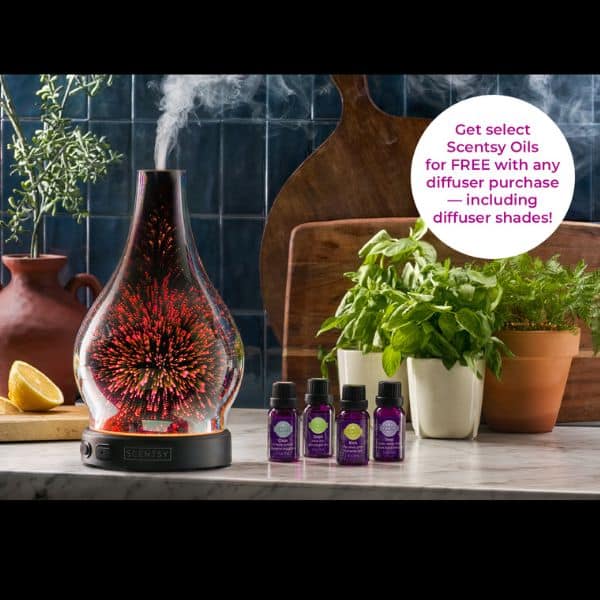 Scentsy Diffuser Bundle Deals FREE Oils