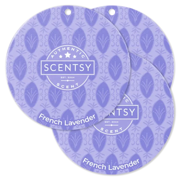 French Lavender Scentsy Scent Circle 3 Pack Bundle