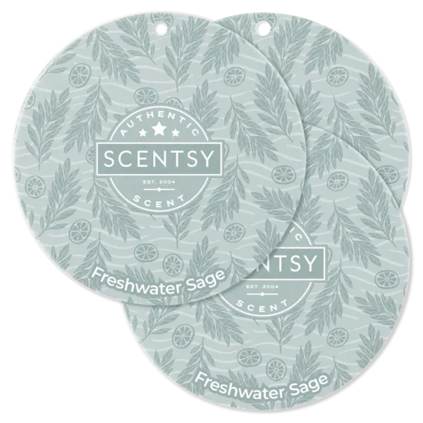 Freshwater Sage Scentsy Scent Circle 3 Pack