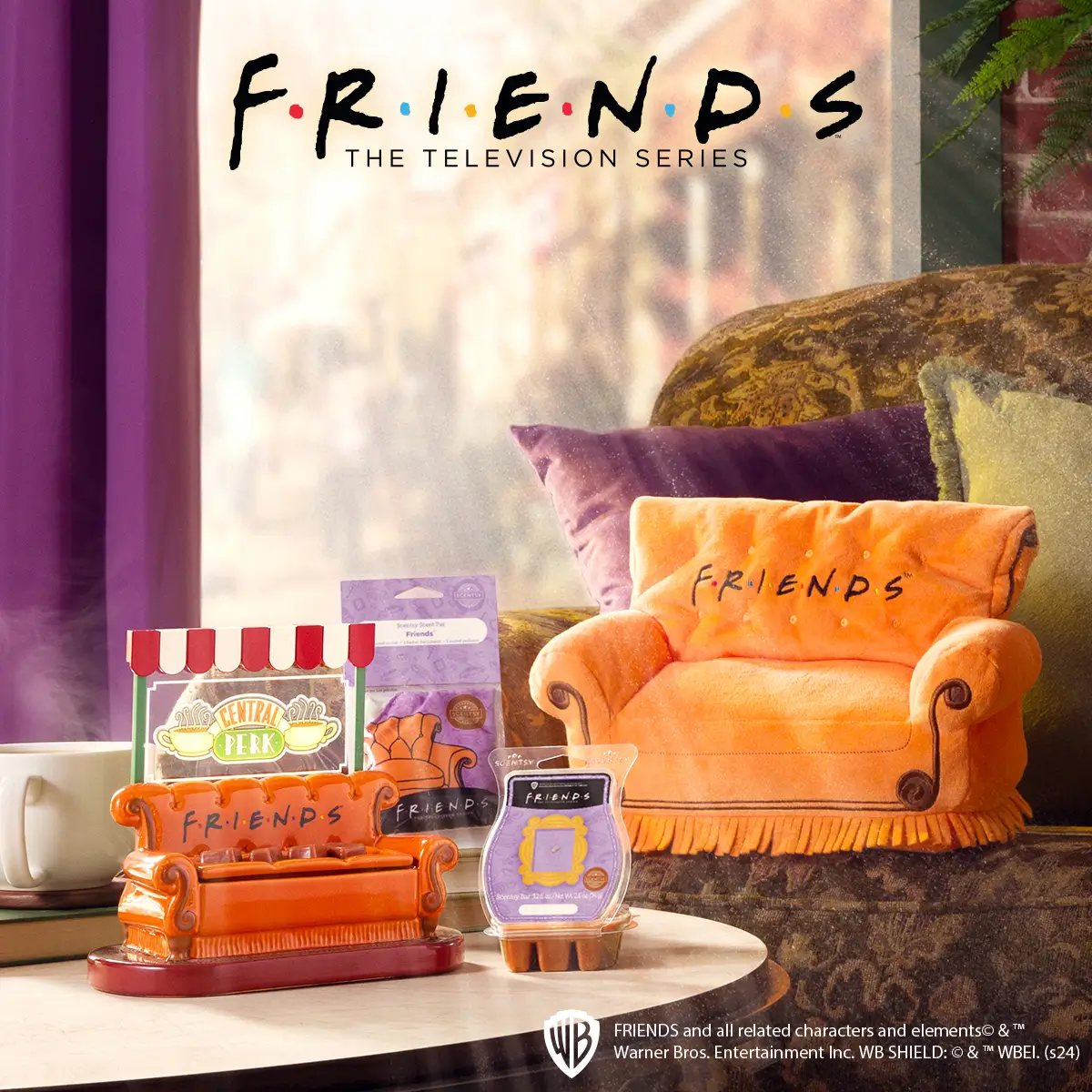 Paladone Friends Central Perk Bath Crumble – 250 G Karamell-Toffee-Vanille Duft, Offizielles Fanprodukt