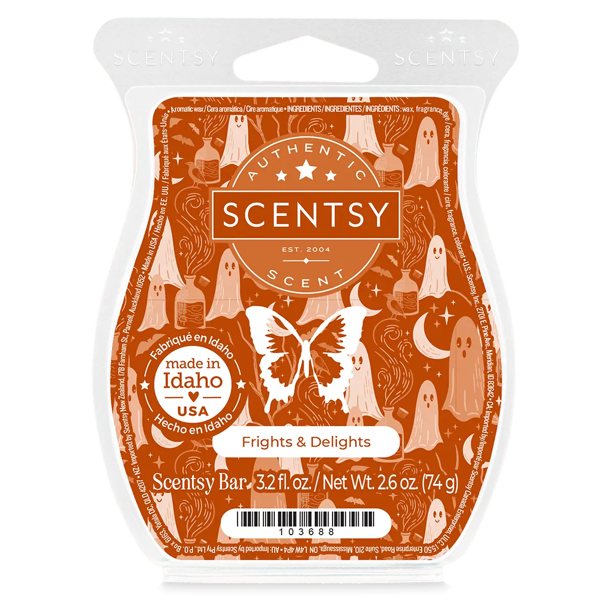 Frights & Delights Scentsy Wax Bar | September 2025