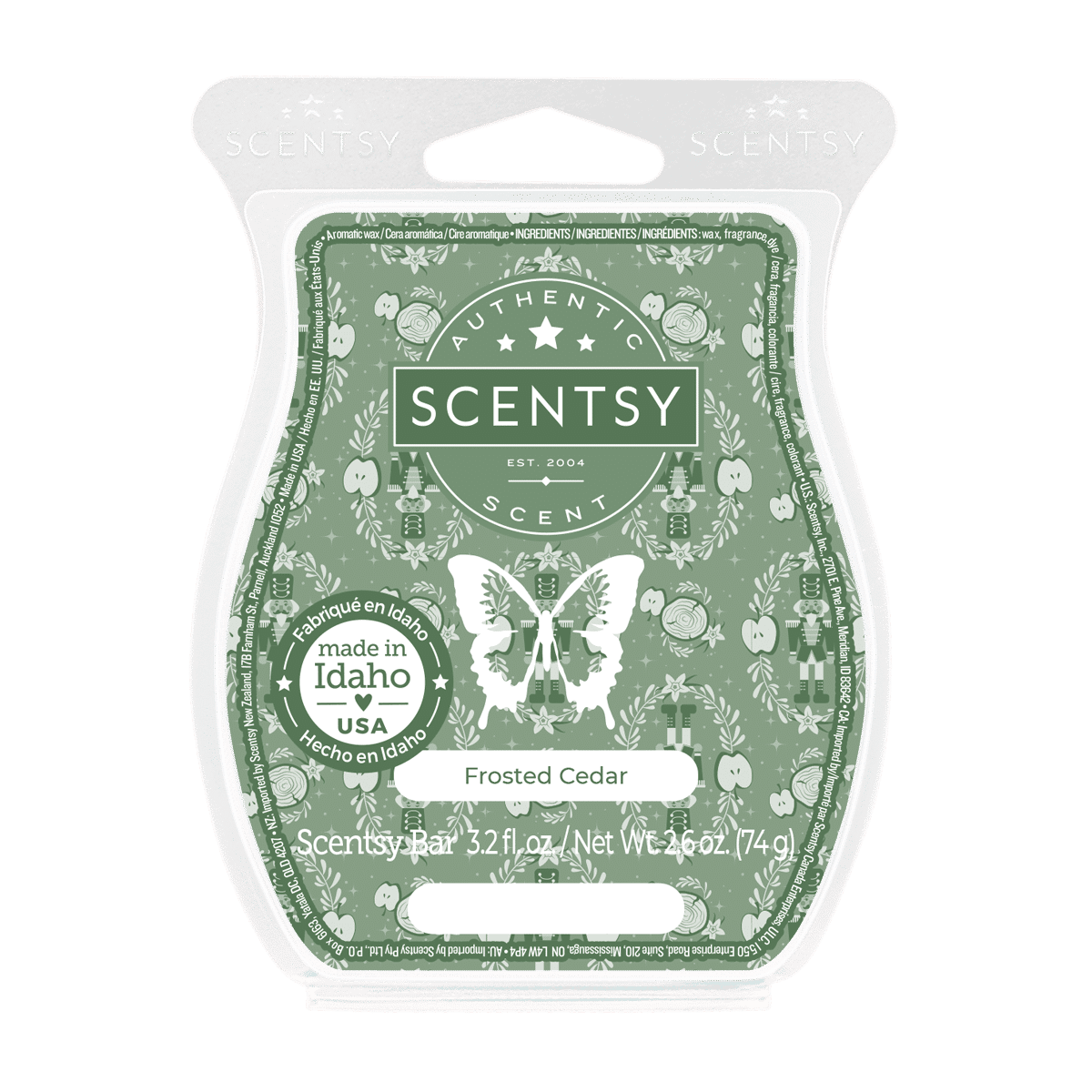 Frosted Cedar Scentsy Bar Fall 2024 Catalog