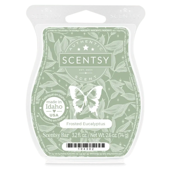 Frosted Eucalyptus Scentsy Wax Bar