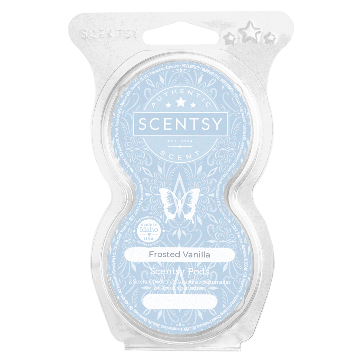 Frosted Vanilla Scentsy Pods Incandescent.Scentsy.us