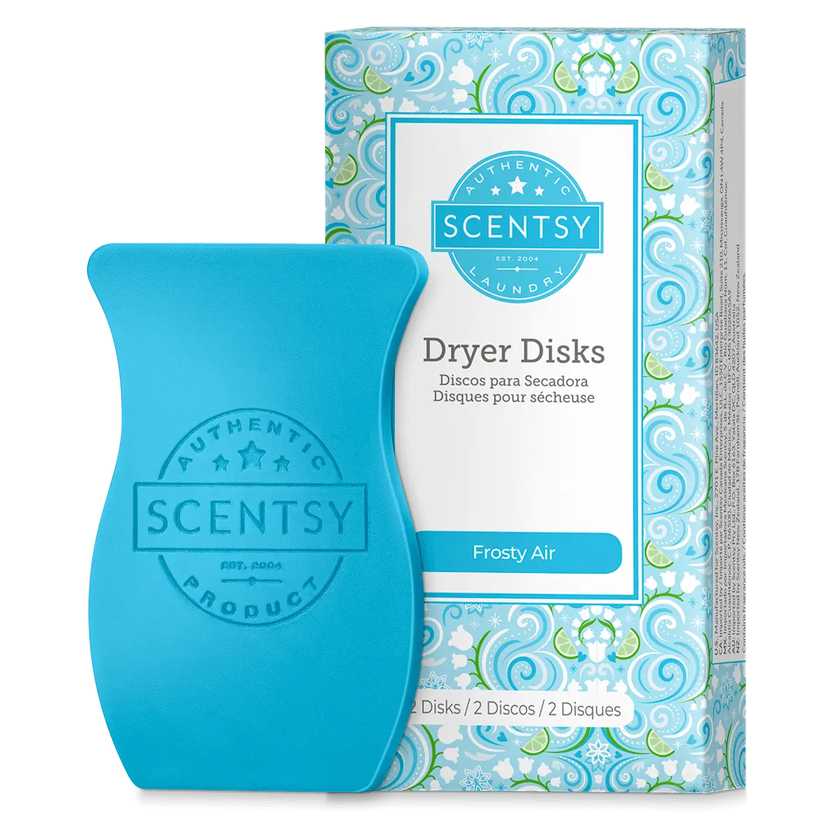 Frosty Air Scentsy Dryer Disks