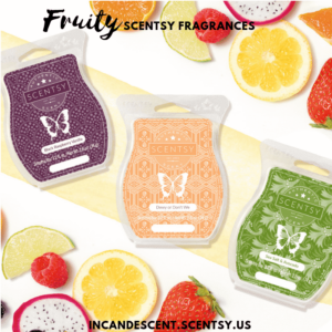 SCENTSY COMPLETE SCENT LIST FOR SPRING SUMMER 2019