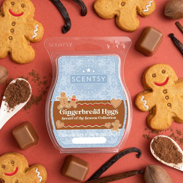 GINGERBREAD HUGS SCENTSY BAR