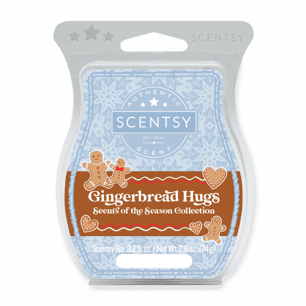 GINGERBREAD HUGS SCENTSY BAR