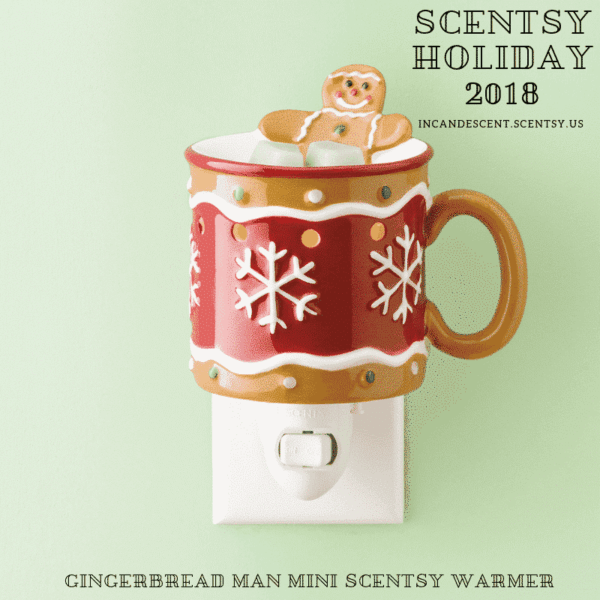 Gingerbread Man Mini Scentsy Warmer