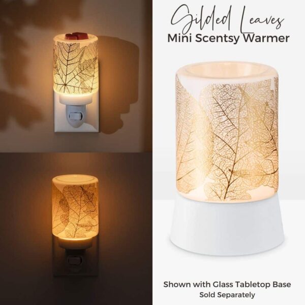 GIlded Leaves Mini Scenty Warmer