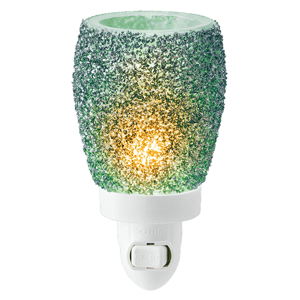 GLITTER TEAL MINI SCENTSY WARMER PNG