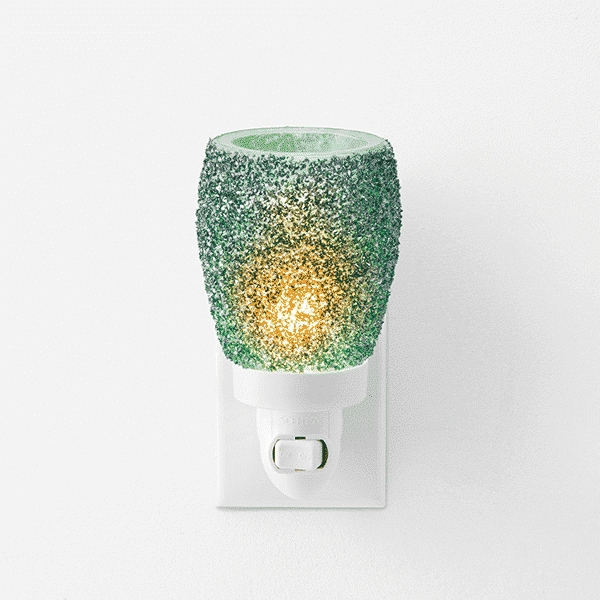 GLITTER TEAL MINI SCENTSY WARMER