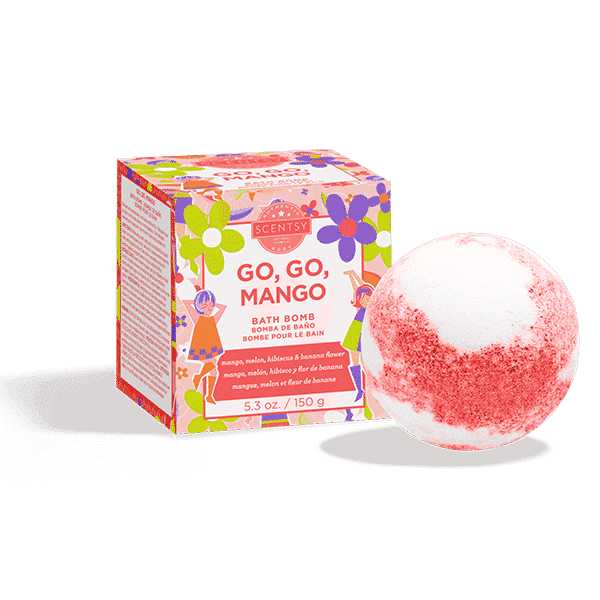 GO GO MANGO SCENTSY BATH BOMB