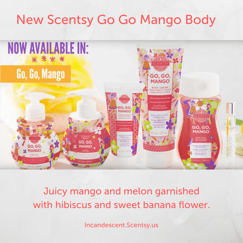 NEW! GO GO MANGO SCENTSY BODY WASH Shop Scentsy Incandescent.Scentsy.us