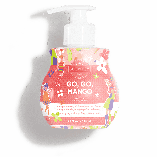 GO GO MANGO SCENTSY BODY LOTION